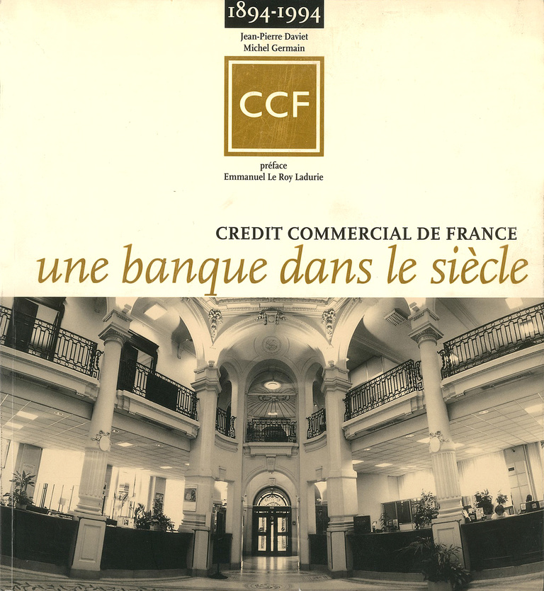 Editions Textuel -  CRÉDIT COMMERCIAL DE FRANCE (CCF)