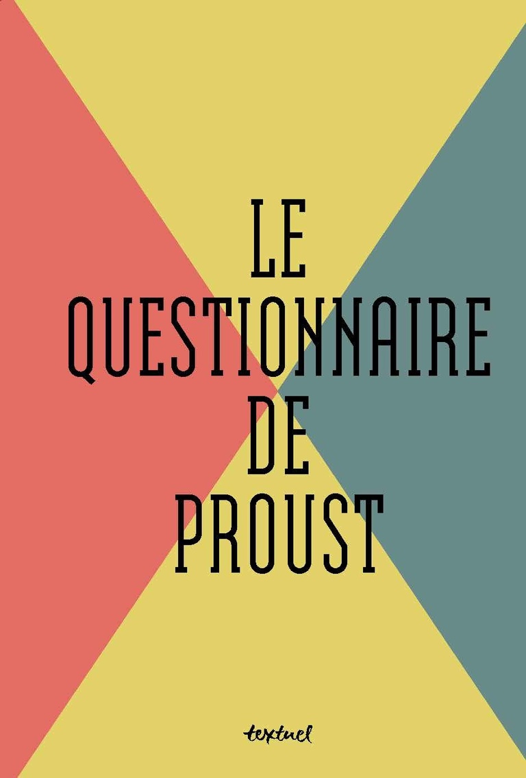 Editions Textuel -  Le Questionnaire de Proust