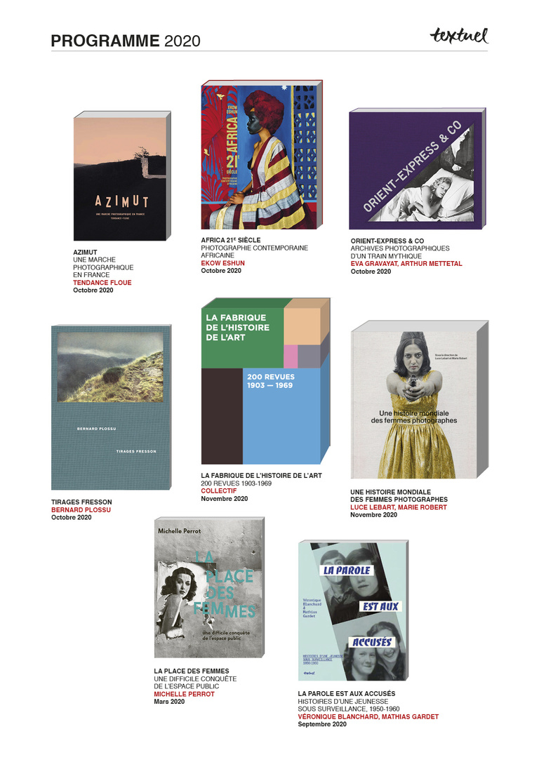 Editions Textuel -  Programme - Beaux-Livres - 2020